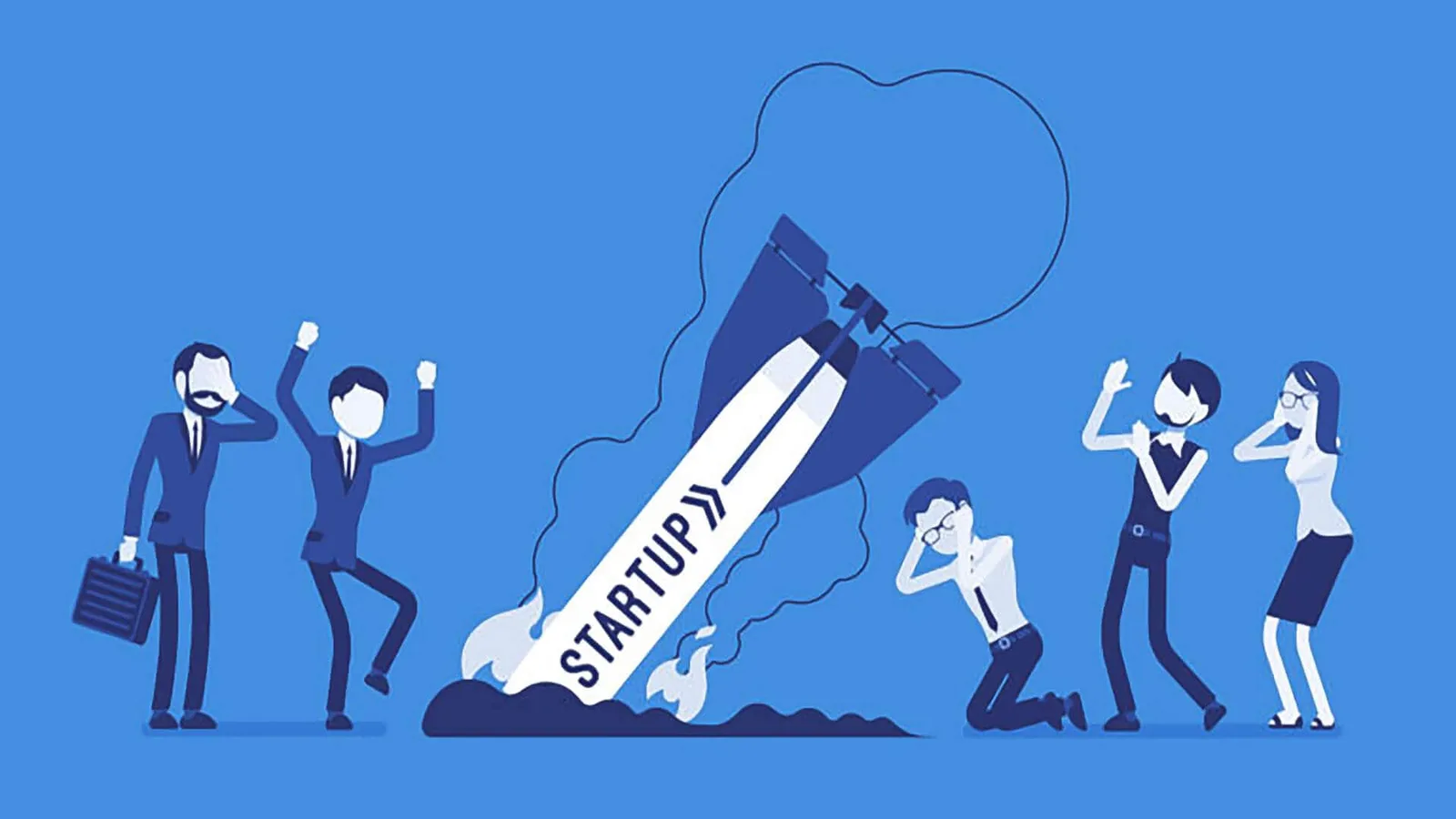 أخطاء التي ترتكبها الشركات الناشئة