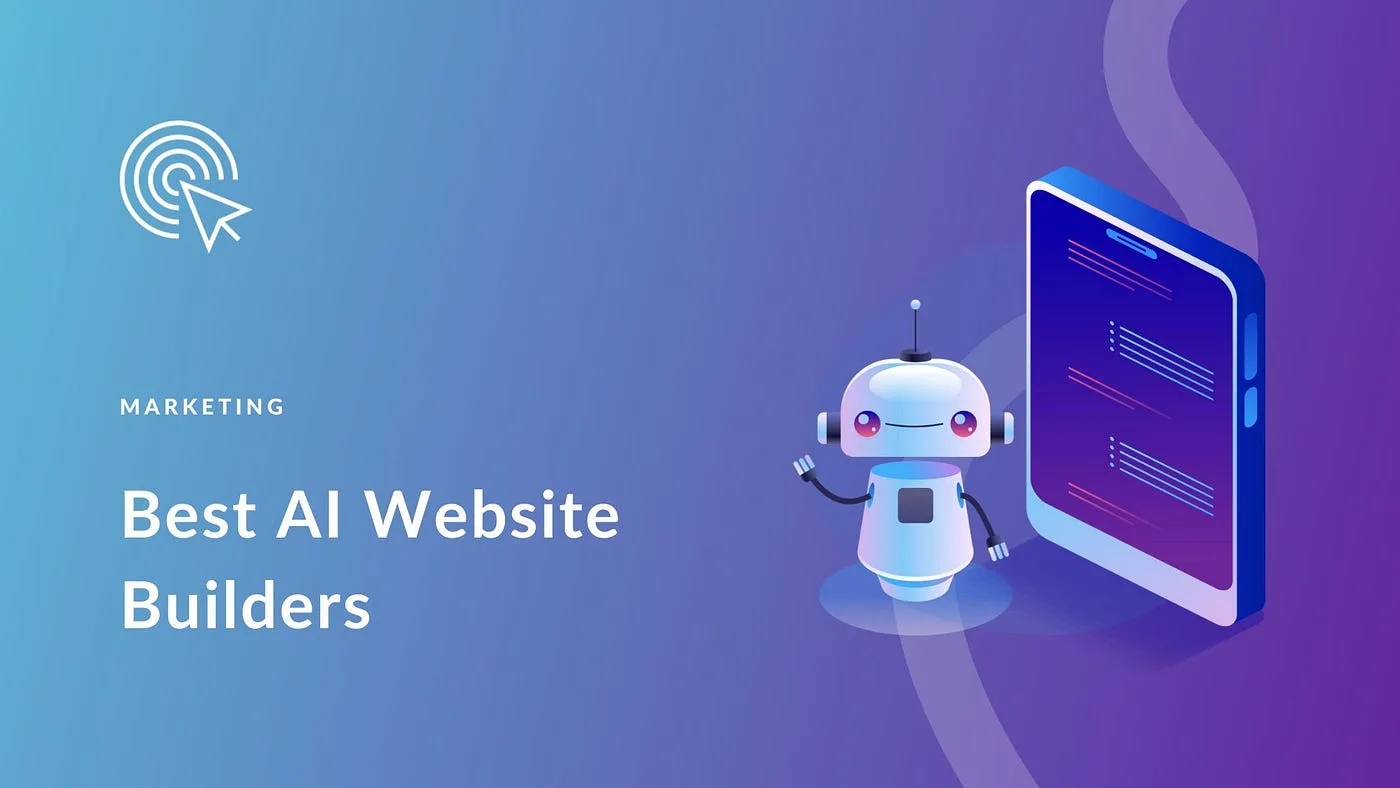 أفضل 5 موقع ذكاء اصطناعي لإنشاء المواقع