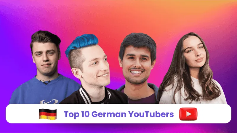 أفضل 10 يوتيوبرز في ألمانيا