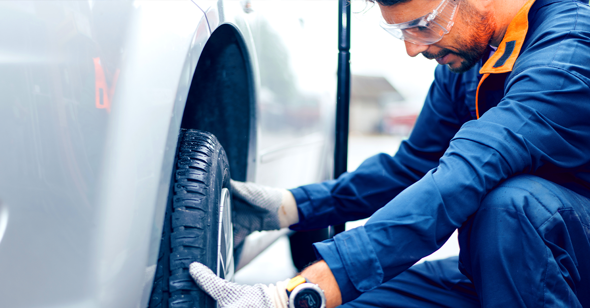 On-demand tire repair